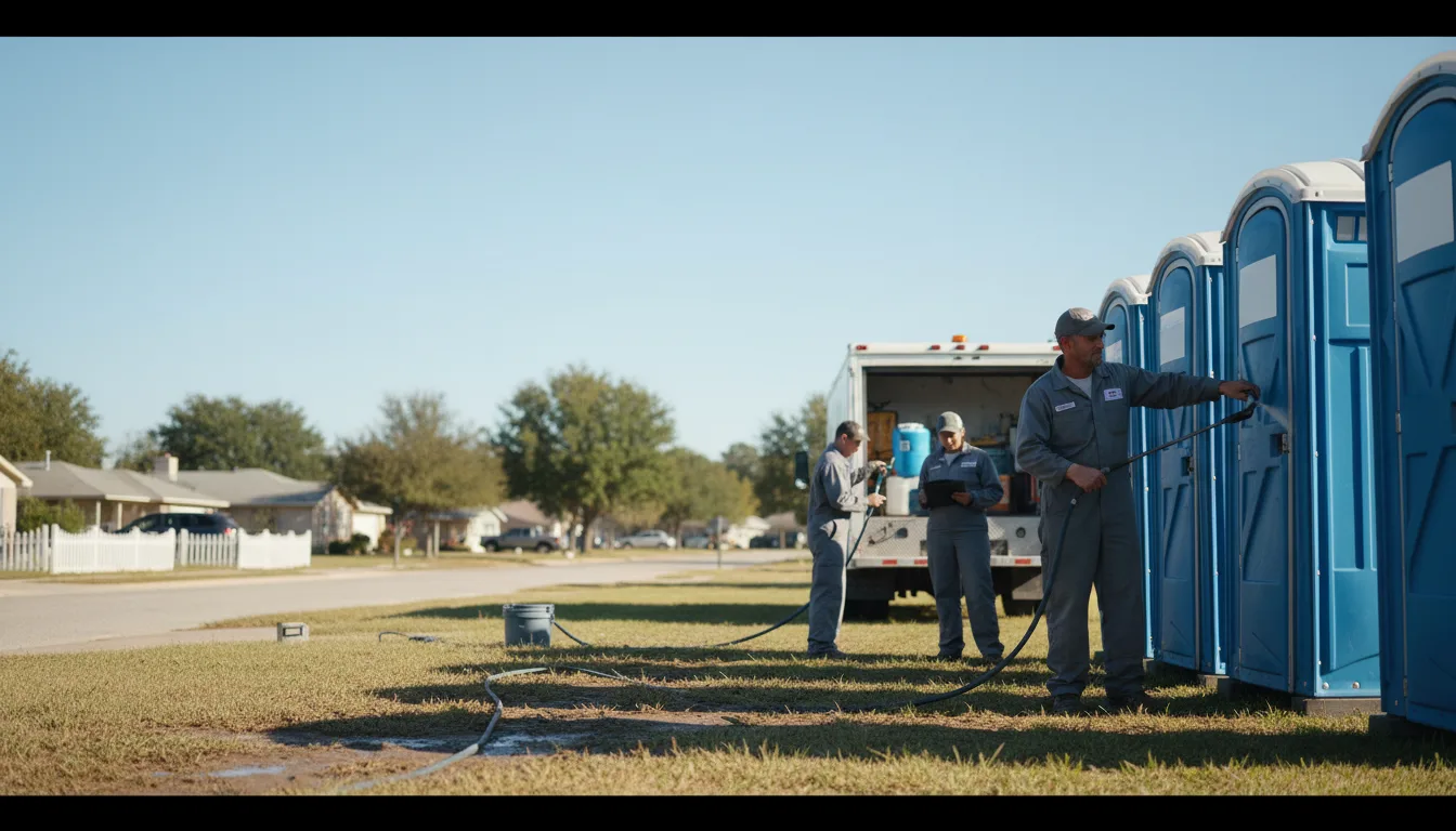 Long-Term Portable Toilet Rental in Kannapolis, NC near me